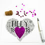 Personalised 18th Birthday Sparkle Card, thumbnail 1 of 12