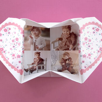 Mother's Day Vintage Heart Photo Keepsake For Mum, 4 of 5