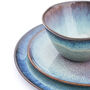 Handmade Ceramic Moon Glaze Blue Bowl, thumbnail 2 of 8
