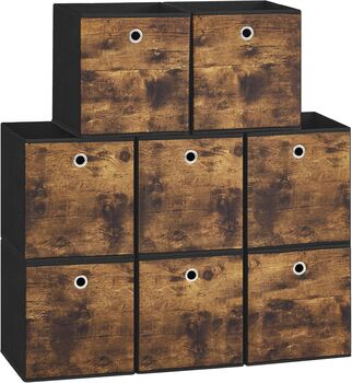 Eight Piece Foldable Storage Cubes Set, 7 of 7