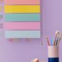 Colourful And Wipeable Wall Mounted Whiteboard Planner | One Week At A Time, thumbnail 2 of 7