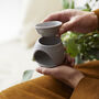 Fair Trade Stoneware Essential Oil Wax Melt Burner, thumbnail 4 of 11