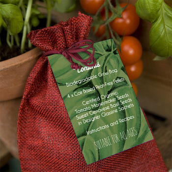 Grow Your Own Organic Tomato Sauce Gift Set, 4 of 11