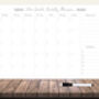 Personalised Whiteboard Monthly Family Organiser, thumbnail 5 of 8