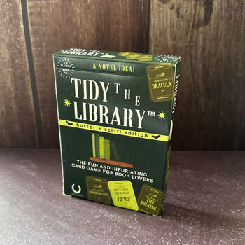 Tidy The Library: The Horror Edition The Original Card Game For Book Lovers, 3 of 3