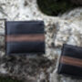 Personalised English Leather Black Wallet Rfid Safe, thumbnail 3 of 12