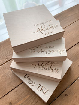 Guess What? Pregnancy Announcement Box, 5 of 5