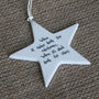 Porcelain Star When It Rains Keepsake Gift, thumbnail 4 of 4