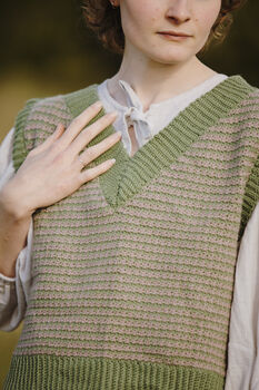 Potager's Vest Green Crochet, 6 of 6