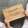 Personalised Oak Christmas Box, thumbnail 1 of 10