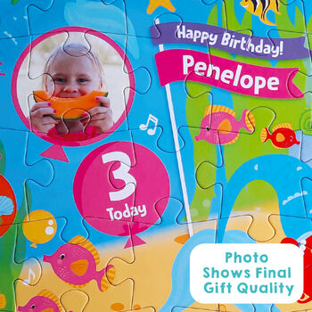 Personalised Little Ballerina Birthday Jigsaw Puzzle, 9 of 11