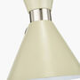 Sage And Brushed Silver Metal Table Lamp, thumbnail 5 of 9