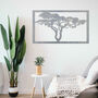 African Tree Wooden Art Exotic Home And Room Wall Decor, thumbnail 7 of 12