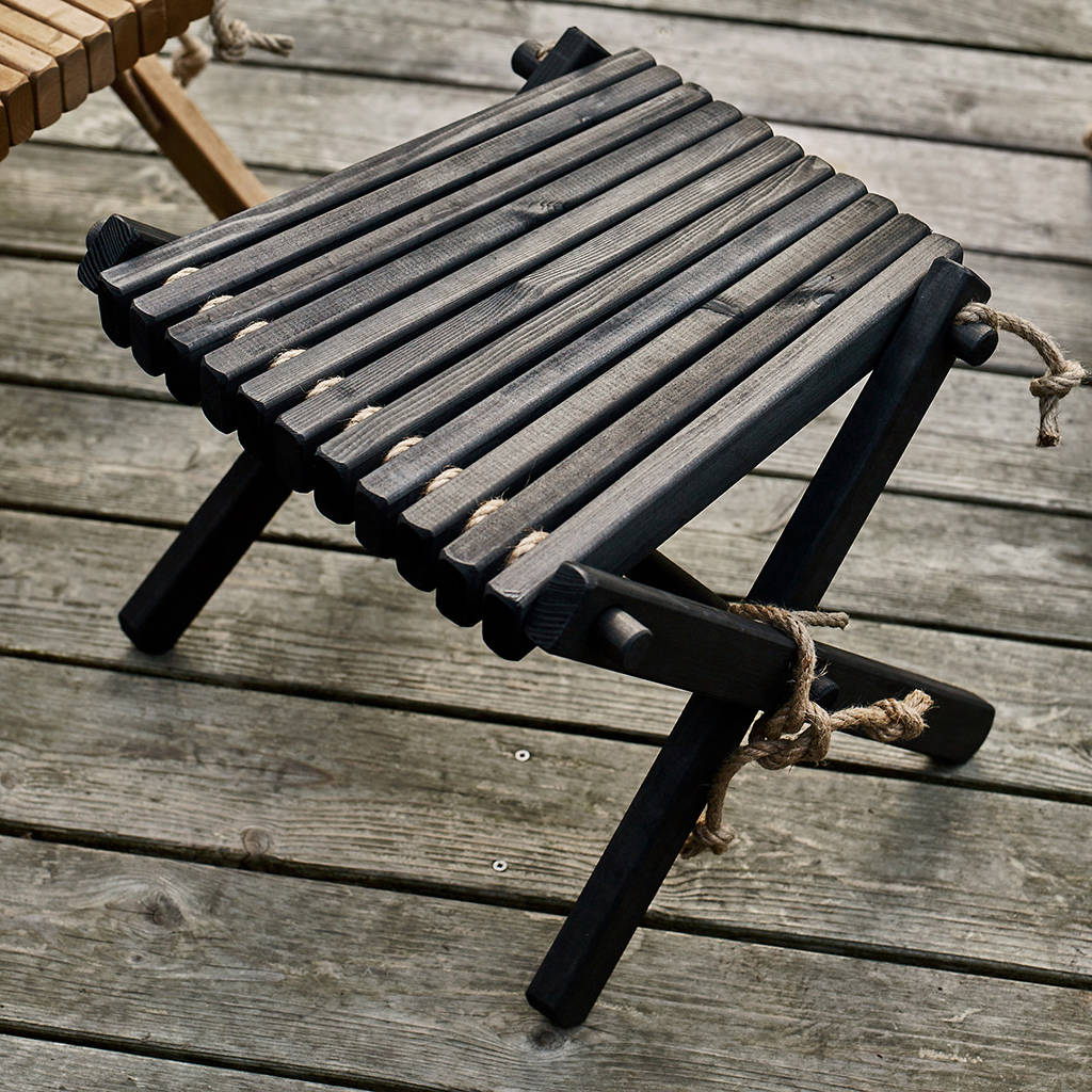 harmen outdoor footstool by rowen & wren | notonthehighstreet.com
