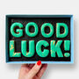 Good Luck! Letterbox Message Cookies, thumbnail 1 of 7