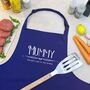 Personalised Classy Organic Mothers Day Apron, thumbnail 2 of 4