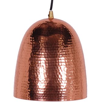 Hammered Copper Pendant Light, 2 of 3