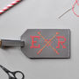 Stitch Your Own Luggage Tag, thumbnail 4 of 5