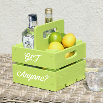 Personalised Wooden Drinks Caddy, 4 of 6