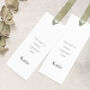 Personalised Reserved Seat Name Sign With Ribbon, thumbnail 1 of 6