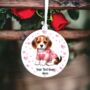 Personalised Pet Beagle Puppy Pet Love Decoration, thumbnail 2 of 2
