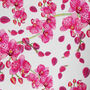 Orchid Flower Wrapping Paper, thumbnail 3 of 3