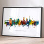 Huddersfield Skyline Cityscape Art Print, thumbnail 1 of 12