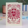 Personalised Civil Partnership Card, thumbnail 8 of 9