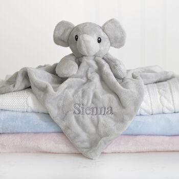Personalised Unisex Ellie Comforter Sherpa Blanket Set, 2 of 9