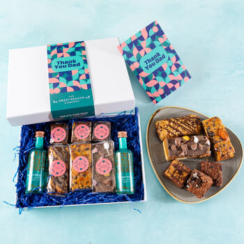 'Thank You Dad' Gin And Treats Gift Box, 4 of 4