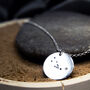Your Own Zodiac Constellation Silver Necklace Keepsake, thumbnail 1 of 5