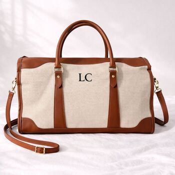 Personalised Large Holdall Duffle Bag, 3 of 6