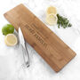 Personalised Family Dinner Bamboo Serving Board, thumbnail 3 of 5