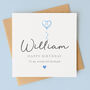 Personalised Balloon 65th Birthday Card For Him, thumbnail 1 of 6