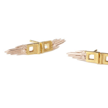 Golden Rose Skyflight Earrings, 3 of 9