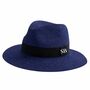 Personalised Summer Fedora Sun Straw Hat, thumbnail 6 of 9