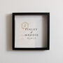 Personalised Wedding Keepsake Memory Box Frame, thumbnail 6 of 11