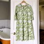 Kaftan Florence Nightdress In Green Rhapsody, thumbnail 1 of 4