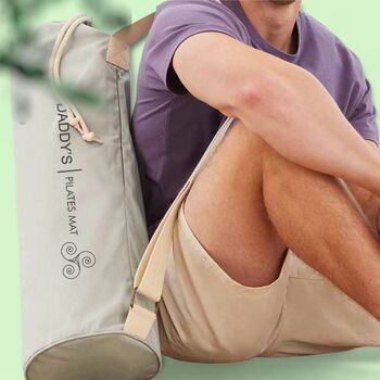 Personalised Organic Cotton Pilates Mat Bag, 3 of 6