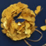 Handmade 3D Gold Butterfly Flower Memorial Picture, thumbnail 4 of 5