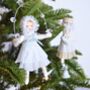 Fairy Syle Christmas Decoration Crystal Halo Girl, thumbnail 6 of 7