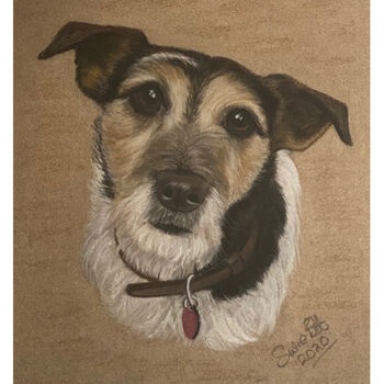 Personalised Pastel Portrait Of Your Dog, 6 of 6