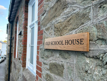 Engraved House Sign Plaque Cut To Any Size, 2 of 12