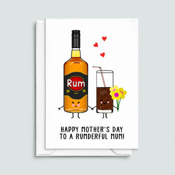Funny Rum Mother's Day Card, 2 of 4
