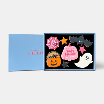 Personalised Spooky Halloween Letterbox Cookies, 4 of 9