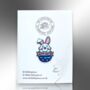 Happy Easter Bunny Egg Enamel Pin, thumbnail 4 of 8
