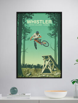 Whistler Mountain Bike Poster, 2 of 7