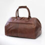 Woman's Small Leather Travel Holdall Bag, thumbnail 11 of 12