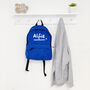 Personalised Name With Star Kids Rucksack, thumbnail 3 of 4