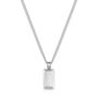 Small Ingot Men's Necklace Stainless Steel, thumbnail 2 of 7